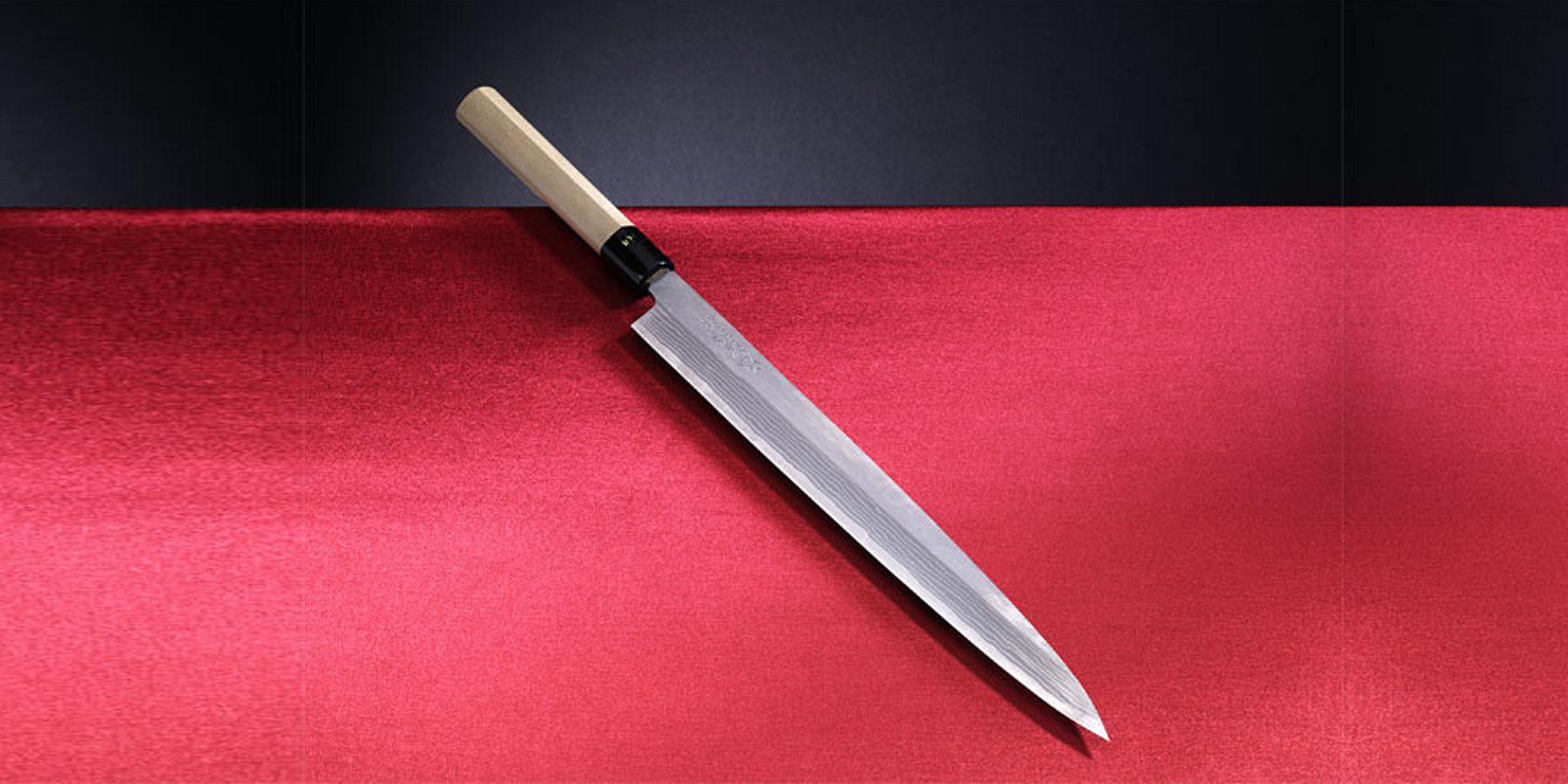 Nóż Tojiro Aogami Damast - Yanagi-Sashimi 330 mm